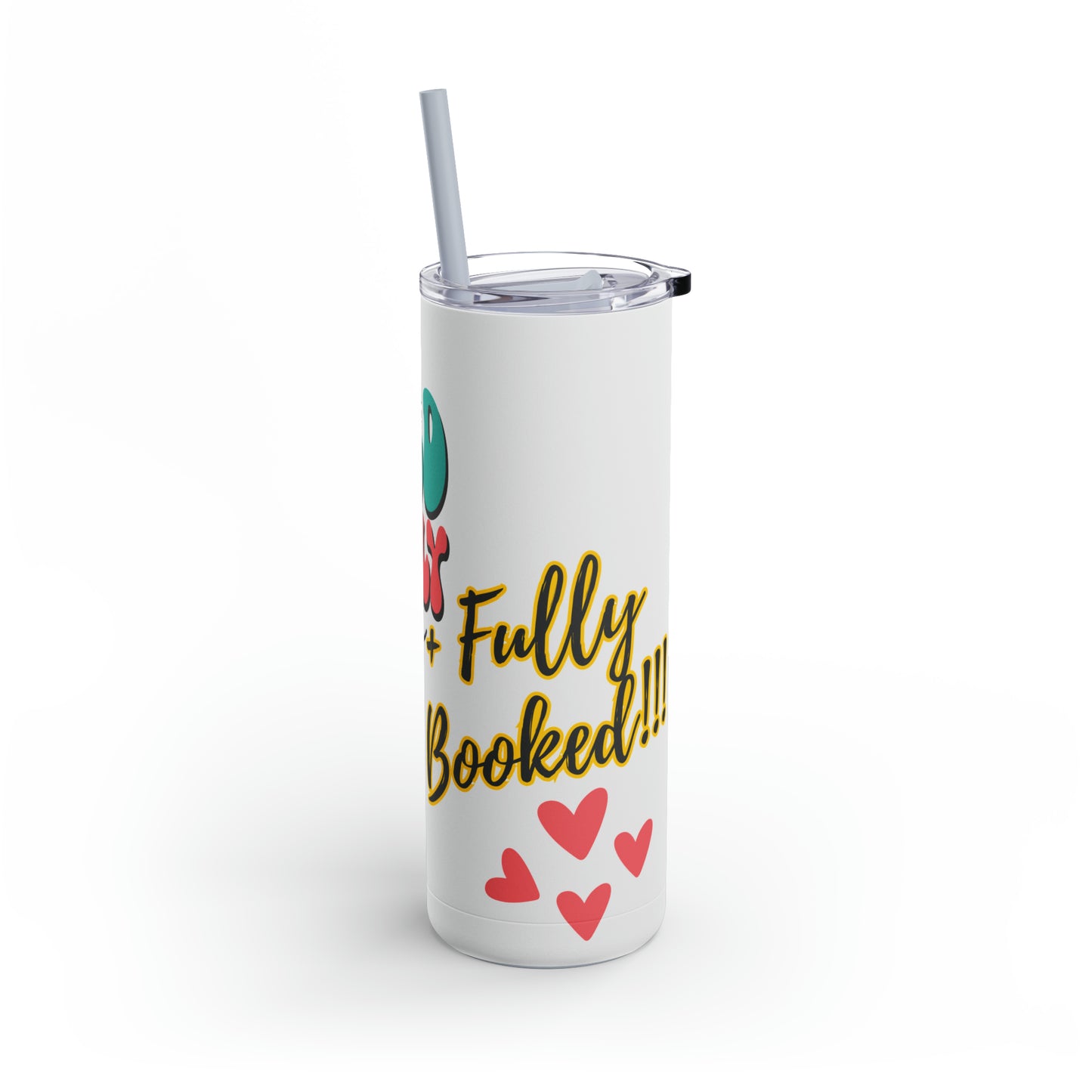 Blessed and Highly Favoured - Maars Maker Skinny Matte Tumbler, 20oz