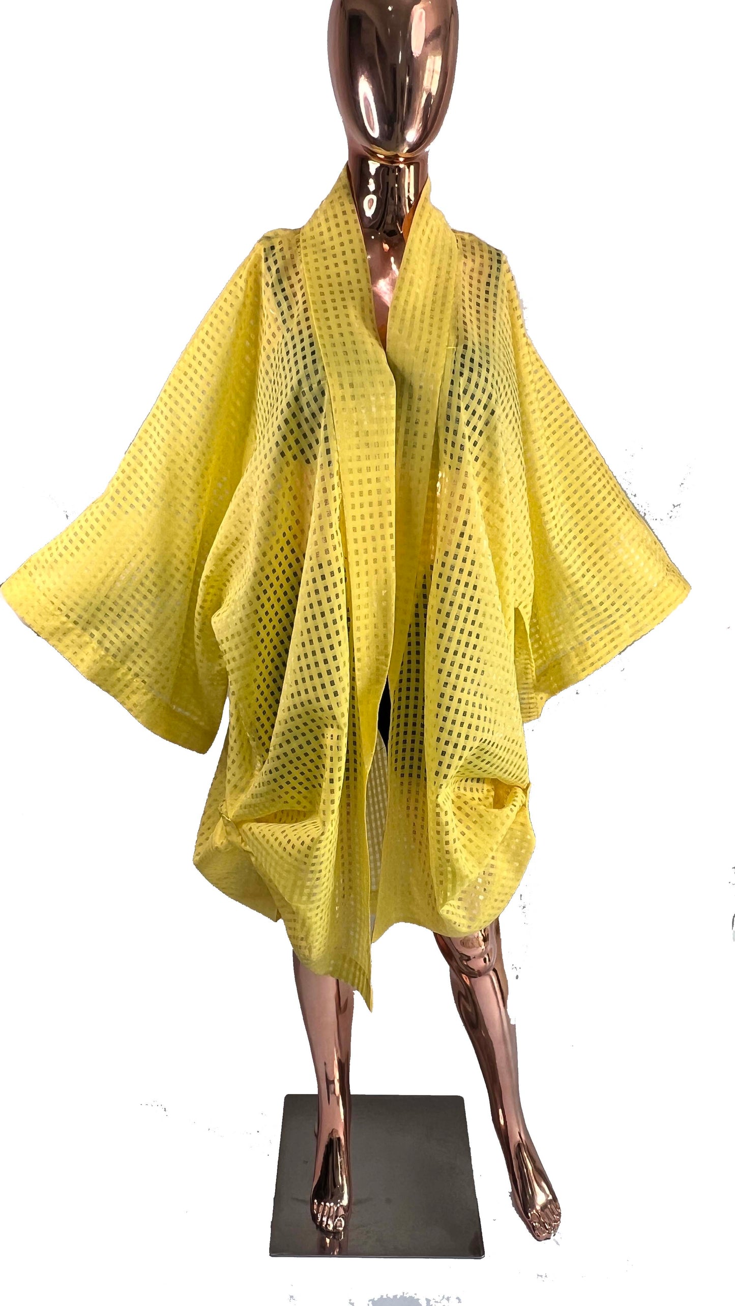 NLECHA Stylish Ankara Wrap Jacket - One Size