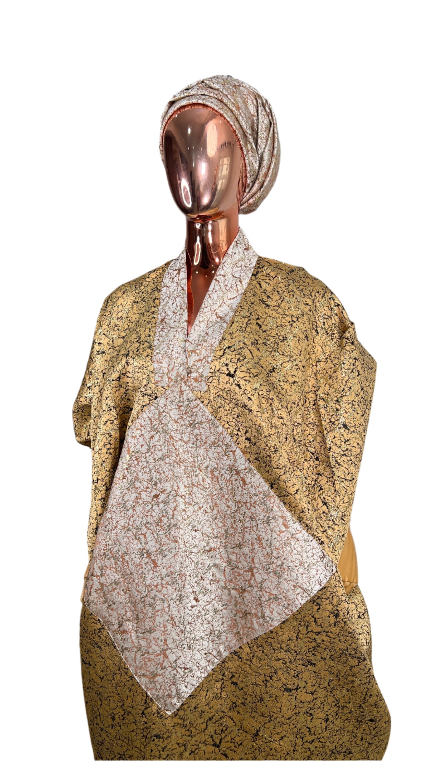 Brocade kaftan/BouBou/Caftan Shirt dress Summer/Beach wear Evening wear maxi/gown - 103