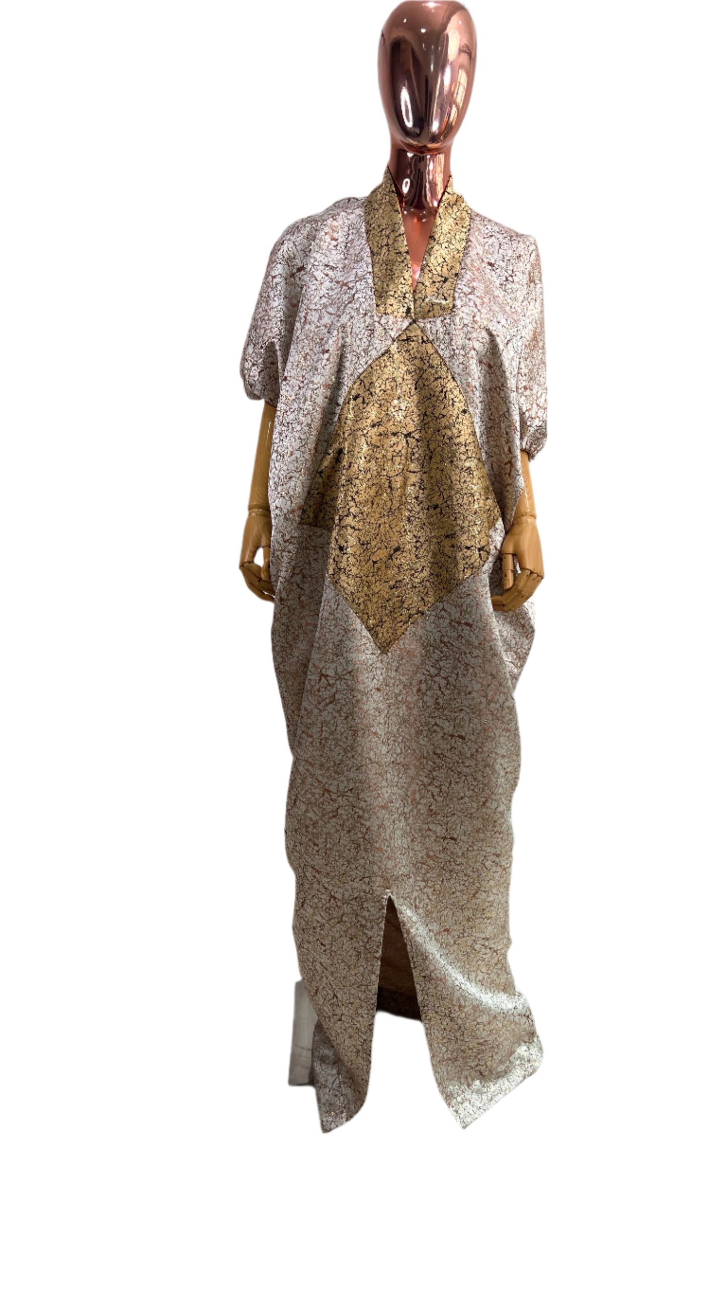 Brocade kaftan/BouBou/Caftan Shirt dress Summer/Beach wear Evening wear maxi/gown - 103