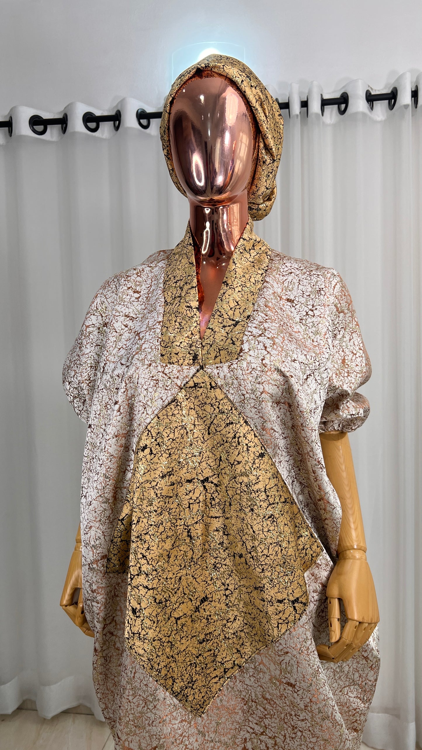 Brocade kaftan/BouBou/Caftan Shirt dress Summer/Beach wear Evening wear maxi/gown - 103