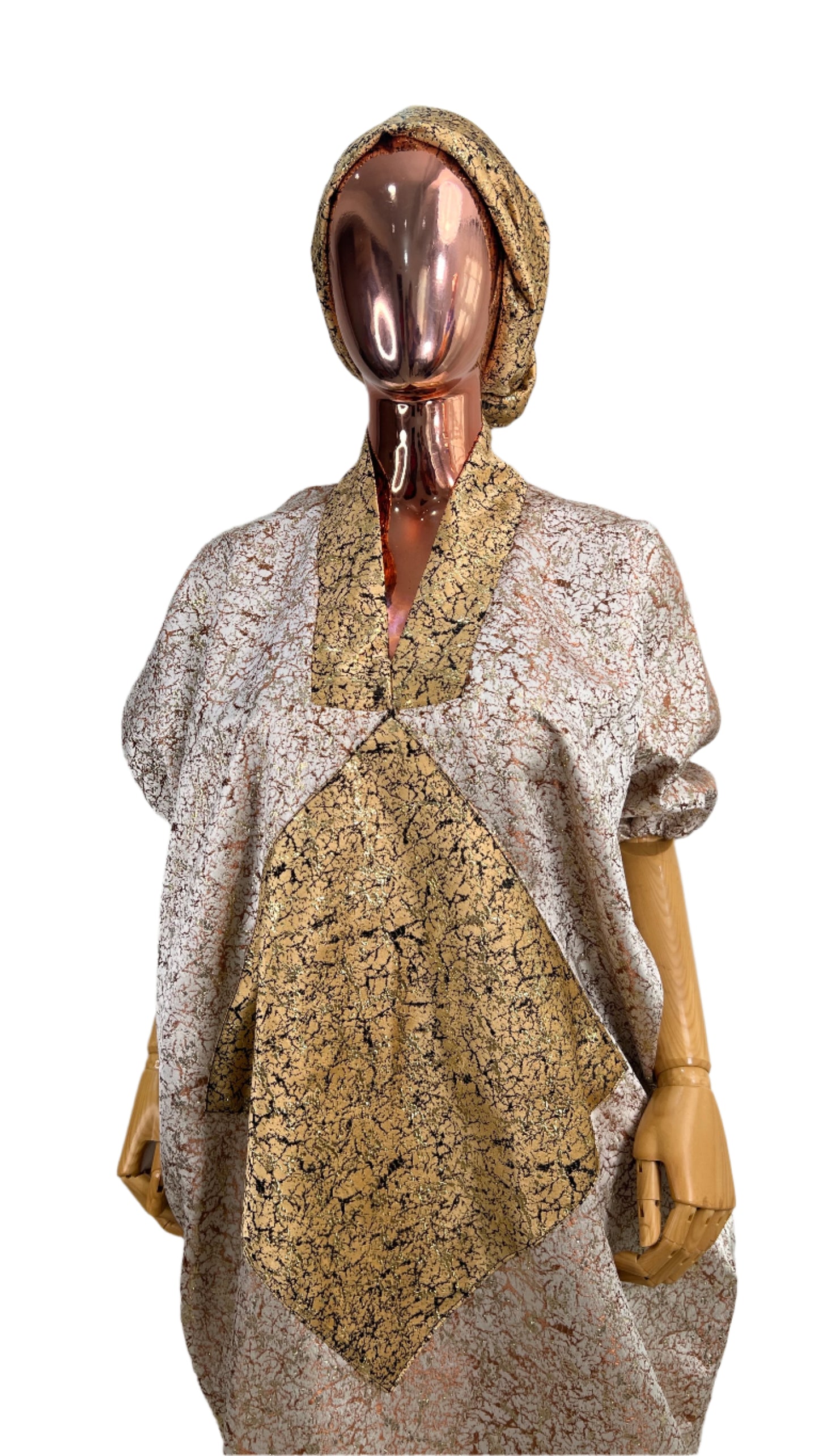 Brocade kaftan/BouBou/Caftan Shirt dress Summer/Beach wear Evening wear maxi/gown - 103