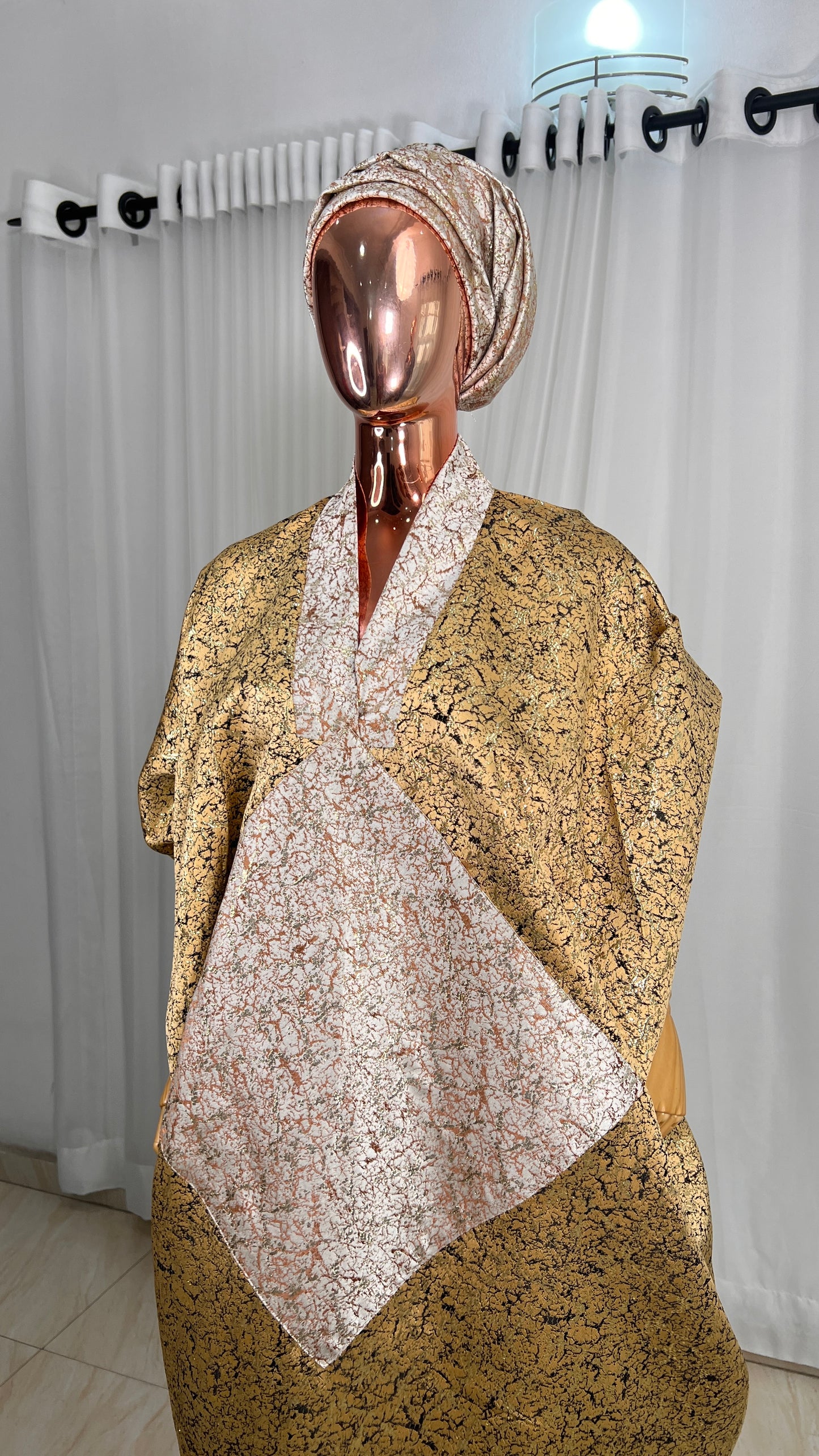 Brocade kaftan/BouBou/Caftan Shirt dress Summer/Beach wear Evening wear maxi/gown - 103