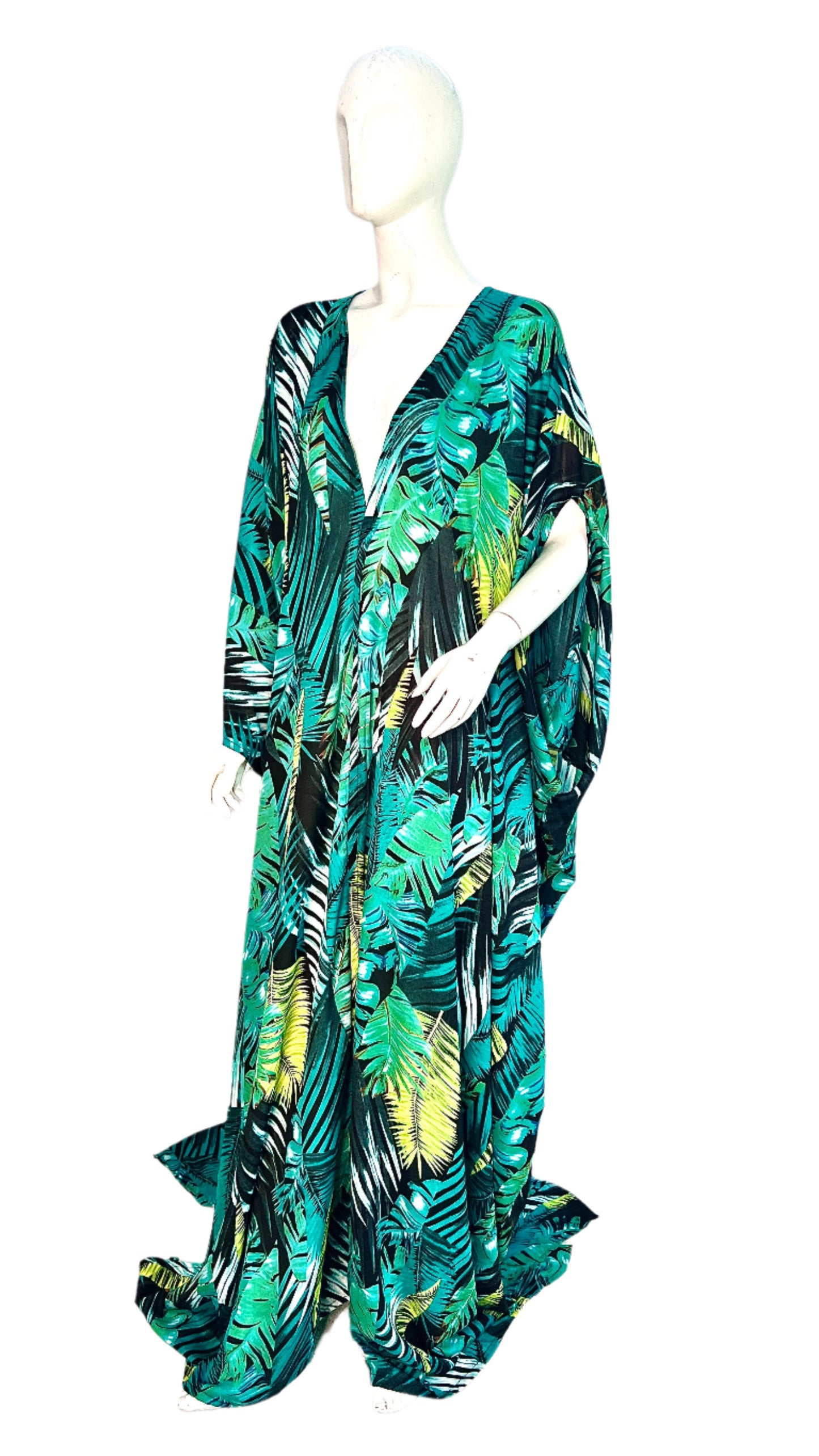 Chiffon Maxi Summer Beachwear Party Dress - 048 - Tall Length - One Size