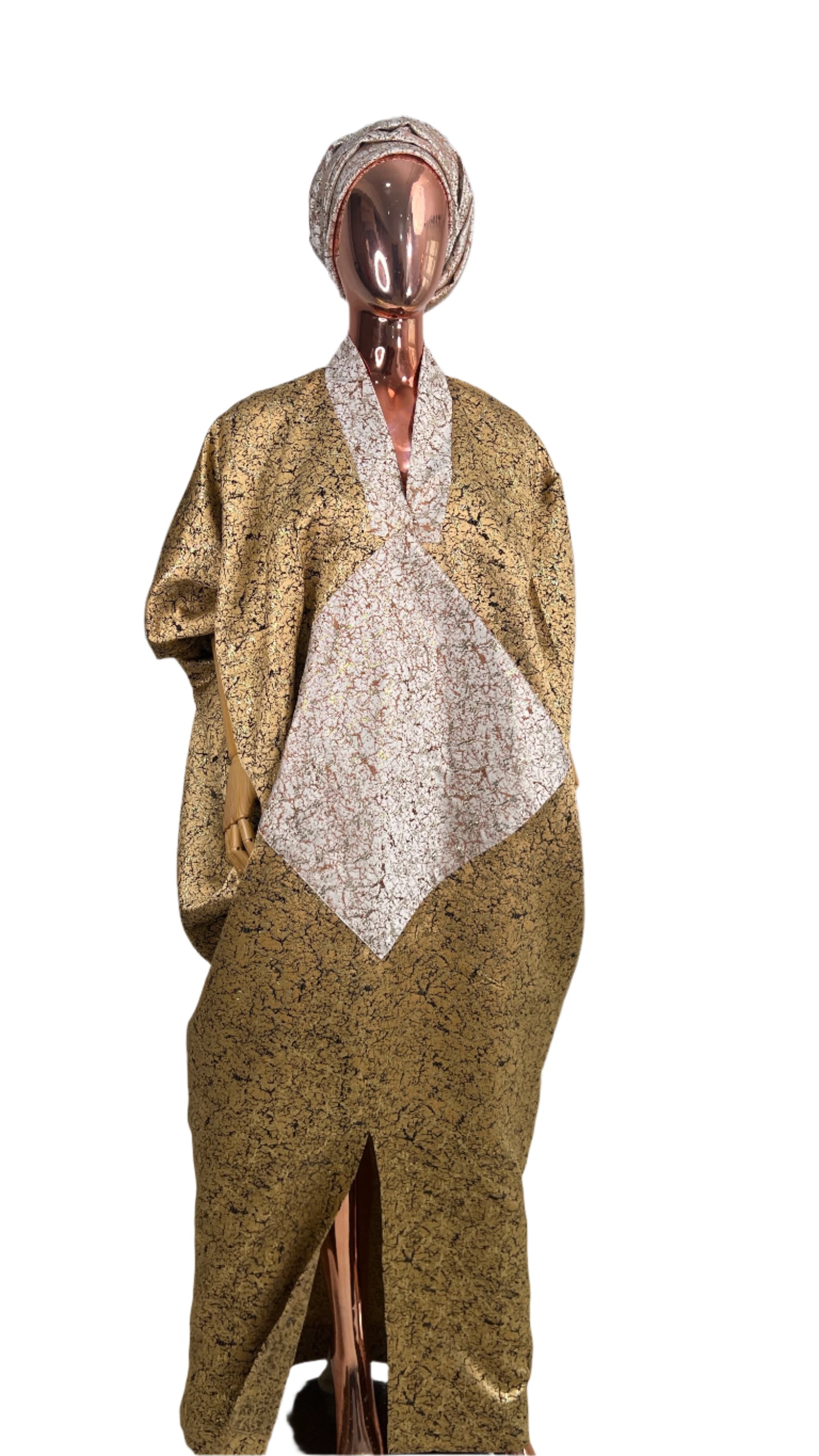 Brocade kaftan/BouBou/Caftan Shirt dress Summer/Beach wear Evening wear maxi/gown - 103