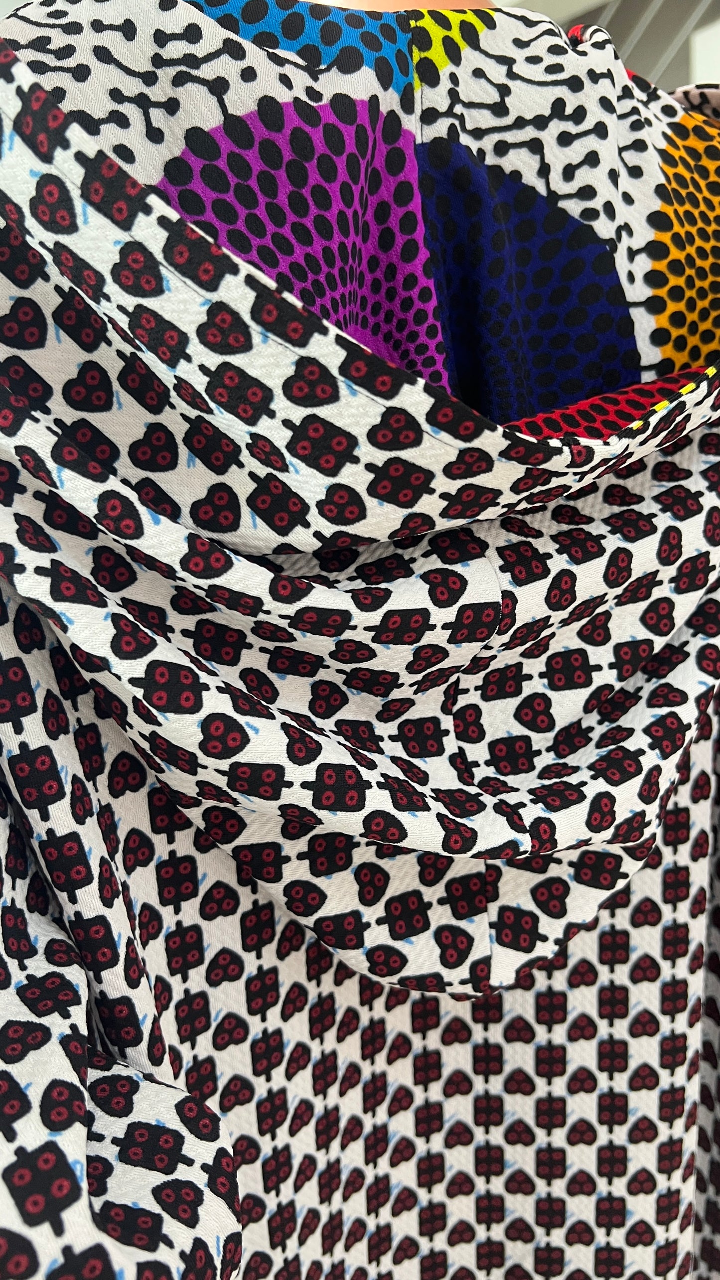 Eezzy Ankara Stretch Lounge Maxi Dress - 018