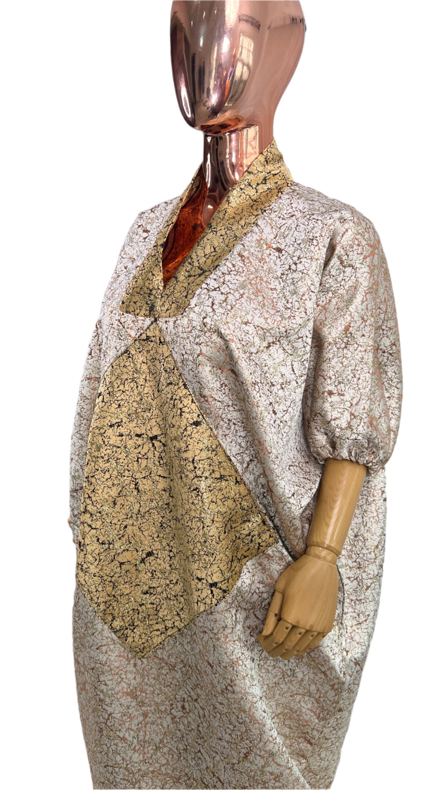 Brocade kaftan/BouBou/Caftan Shirt dress Summer/Beach wear Evening wear maxi/gown - 103