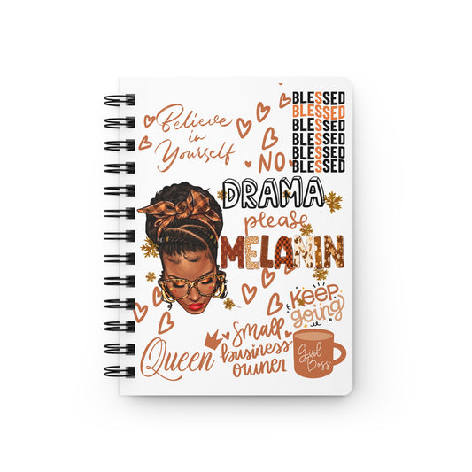 Melanin Love - Spiral Bound Journal