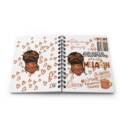 Melanin Love - Spiral Bound Journal