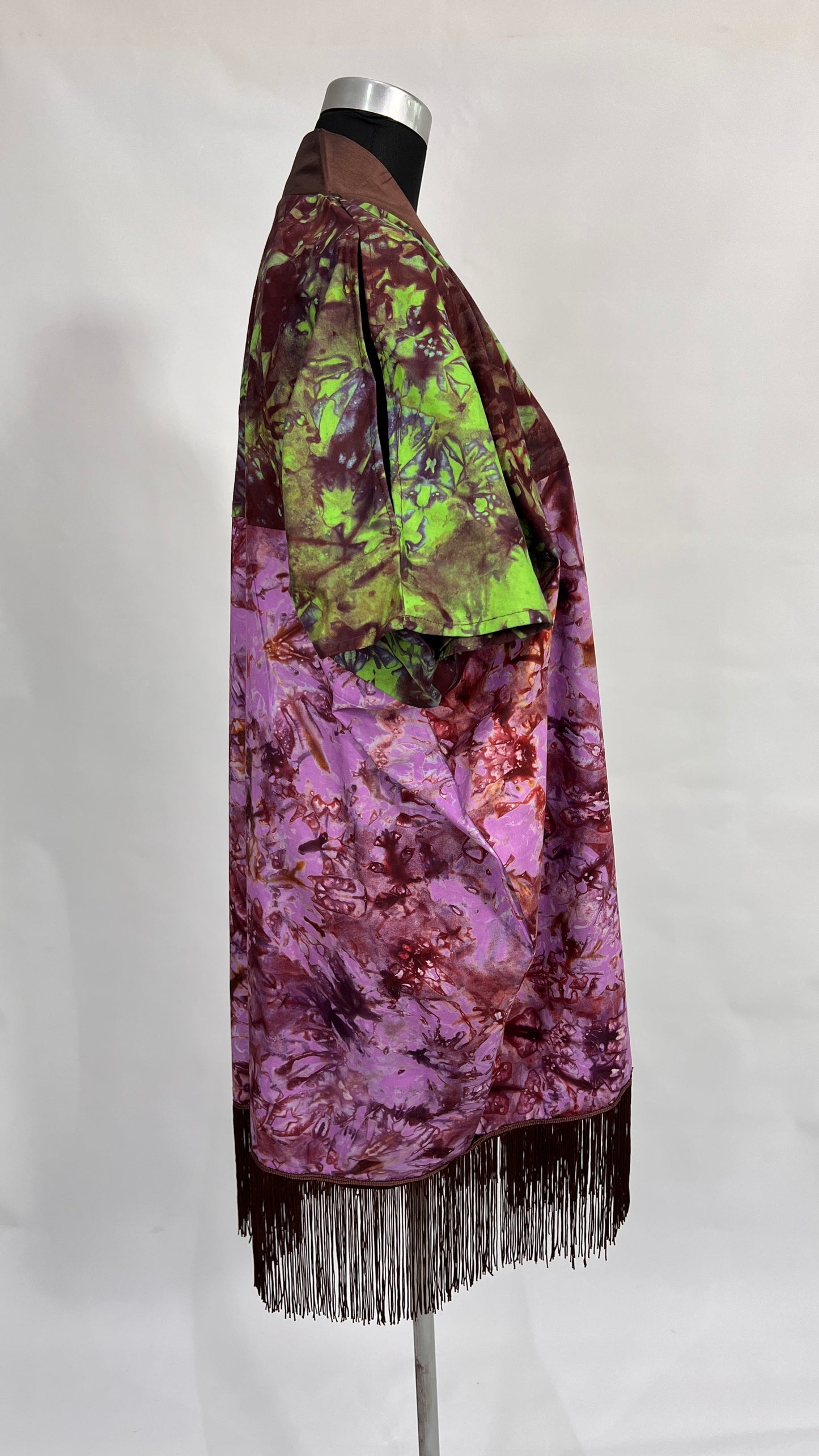 Adire/Batik Tye Dye Cotton Short dress Summer wear - 094