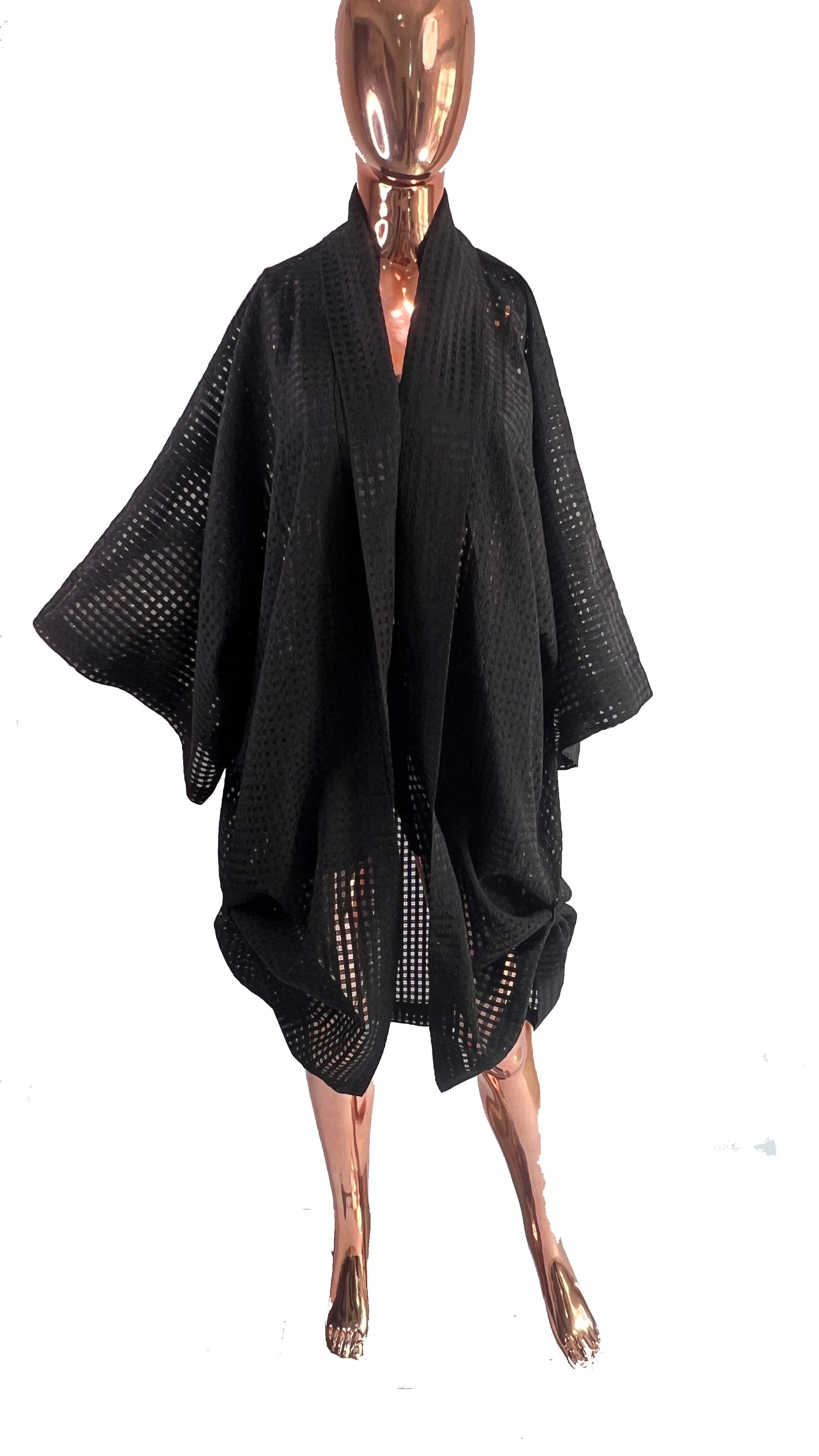 NLECHA Stylish Ankara Wrap Jacket - One Size