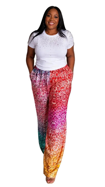 Summer Party Pant -Silk - 099 - Tall Length