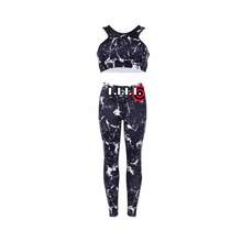 Animal print Sports Bra and Leggings Gymwear activewear Set