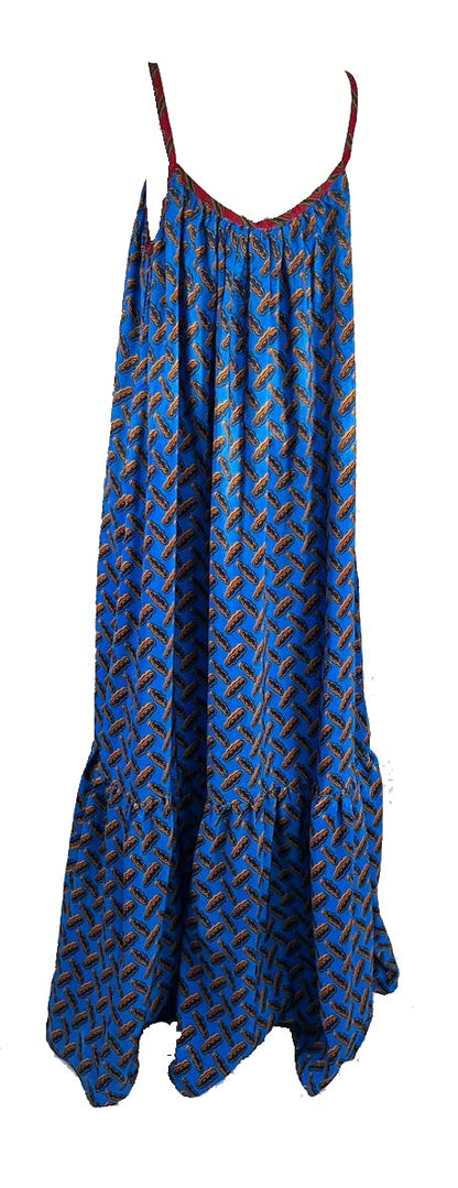 Ankara Summer Beach Party Dress maxi gown - African Print Wholesale