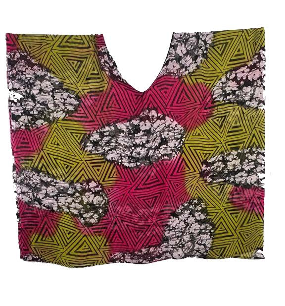 IJEOMA Beach Party Lazy Summer cover-up Chiffon Top - One Size
