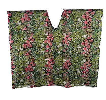 IJEOMA Lazy Beachwear Party Summer cover-up Chiffon Top - One Size-E