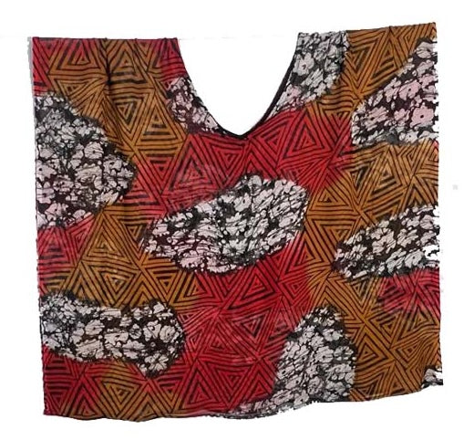 IJEOMA Beach Party Lazy Summer cover-up Chiffon Top - One Size