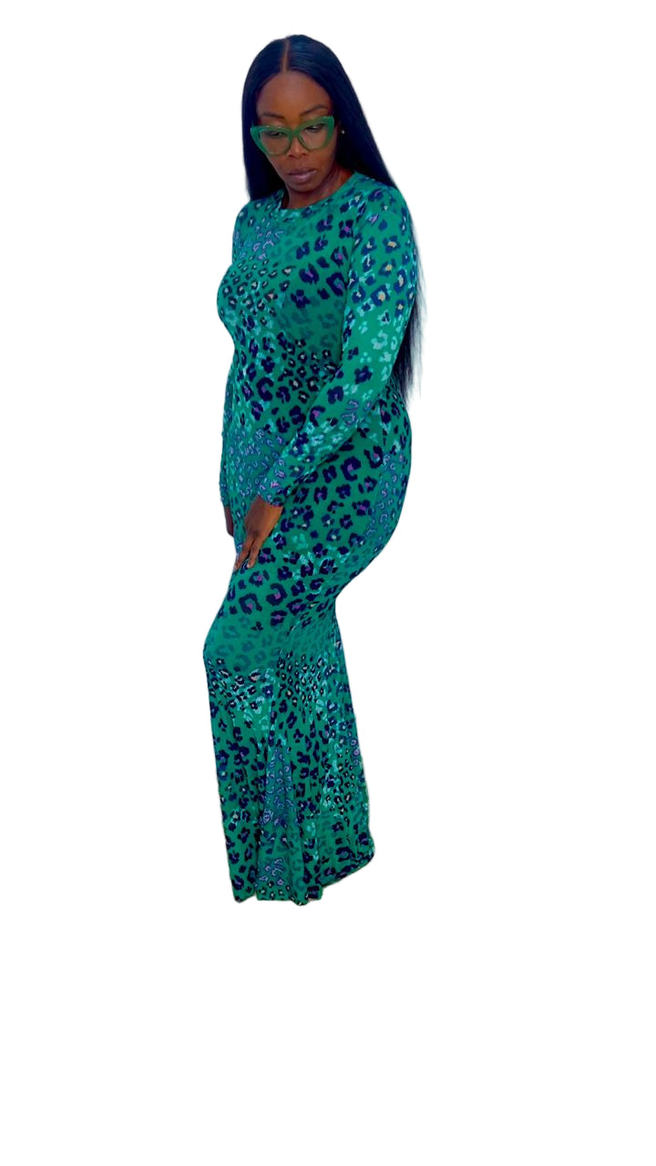 Maxi Party Mesh Dress