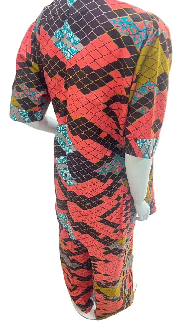 2Piece Summer Party Pant Set - Cotton - 097 - Tall Length