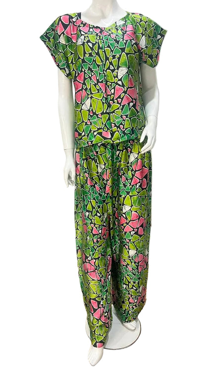 Summer Party Pant Set - Silk - 110