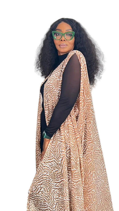 Chiffon print Summer Beachwear Party Dress - SOLAYA