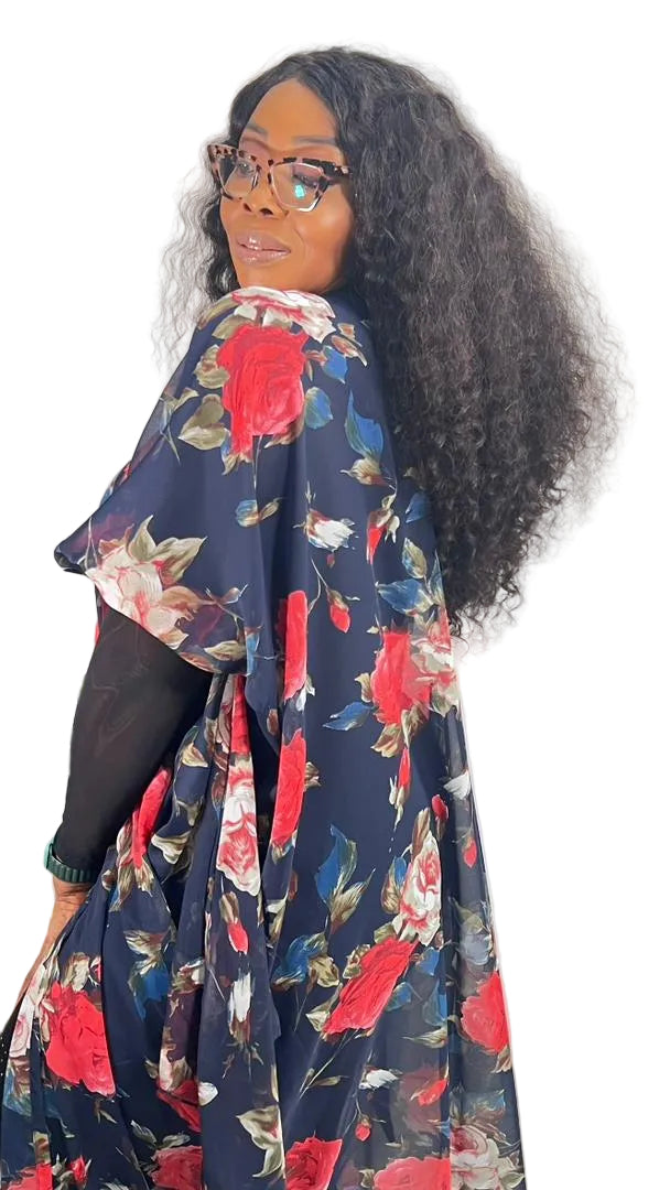 Chiffon print Summer Beachwear Party Dress - SOLAYA