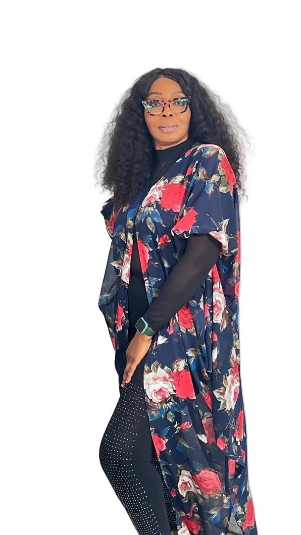 Chiffon print Summer Beachwear Party Dress - SOLAYA