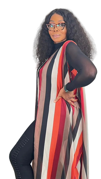 Chiffon print Summer Beachwear Party Dress - SOLAYA