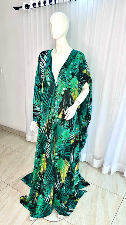Chiffon Maxi Summer Beachwear Party Dress - 048 - Tall Length - One Size