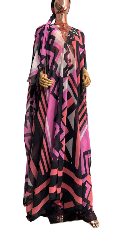 Chiffon Pant Set - 089 - Tall Length