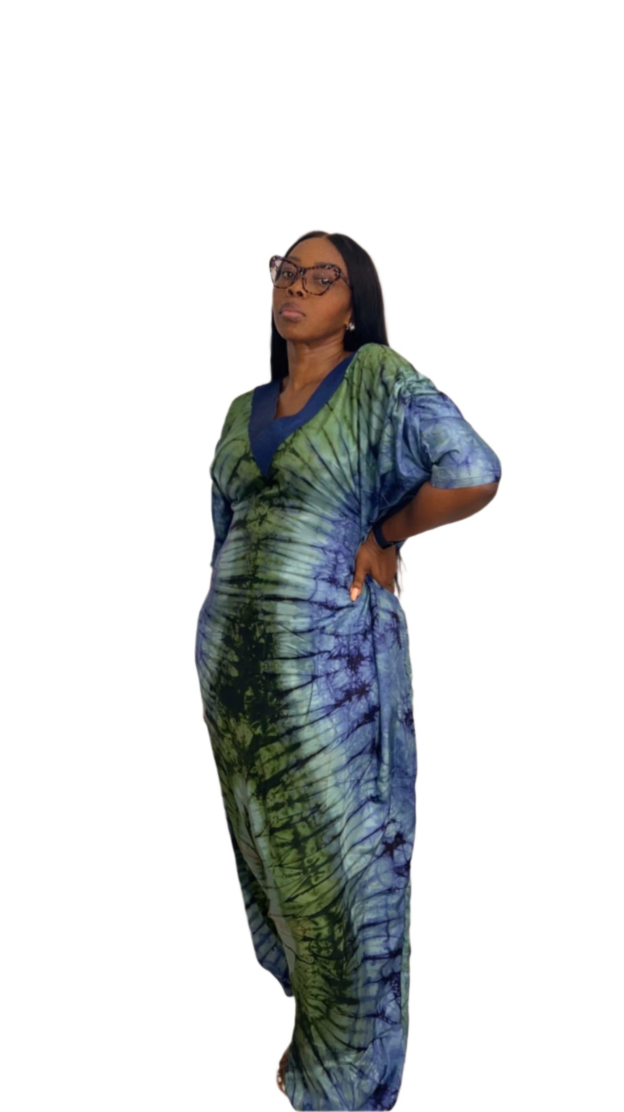 Eezzy Lounge Adire Silk Jumpsuit - 031